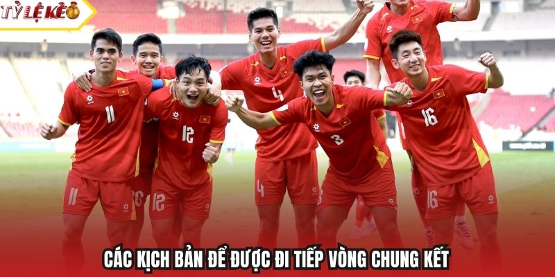 Các kịch bản để được đi tiếp vòng chung kết